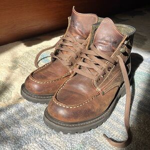 Beautiful leather vintage boots